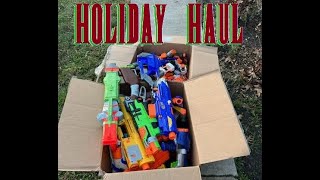 Last Minute Holiday Nerf Haul