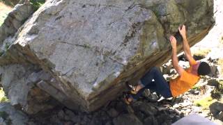 Actio 6C Barmouth Quarry - North Wales Bouldering