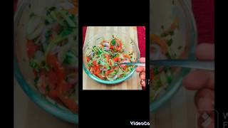 green salad 🥗#viral #youtubeshorts #shortvideo #reels #food #readytoeat #healthyfood #1m