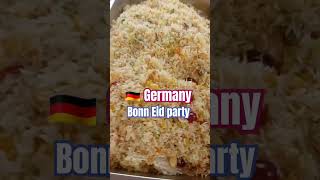 Germany eid party #germanyvideo #germanymuslim #Germanyindian #viralvideo #youtubeshorts #viral