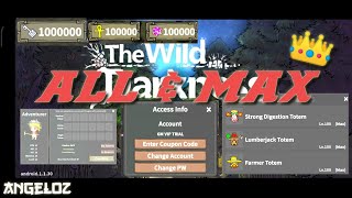 RAHASIA VIP ACCOUNT THE WILD DARKNESS! ALL TOTEM & BLUEPRINT MAX LV100 COMPLETE! TRY IT!! SECRET!