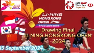 Drawing Final Li-Ning Hongkong 2024