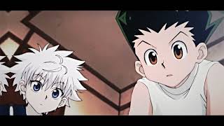 Killua and Gon edit- levitating