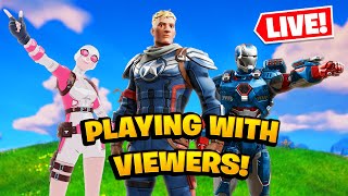 🔴 LIVE - SEASON 4 GAMES WITH VIEWERS! (Fortnite)