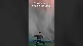 Choji's Jutsu in Naruto Shippuden Ultimate Ninja Heroes 3 #naruto