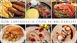 Is food expensive in Bucharest