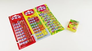 PEZ Candy, Fructy Gummies,Sour Mix,Cola,Fruit Mix.