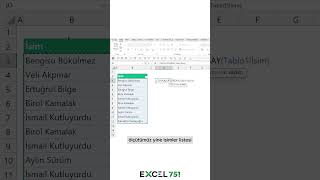 Excel'de Bir Listedeki Benzersiz Değerlerin Toplamını Alma (BENZERSİZ Formülü DEĞİL!) | EXCEL 751