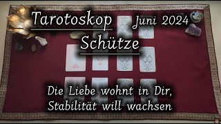 ♐ Schütze | Die Liebe wohnt in Dir, Stabilität will wachsen | Juni 2024 | Sternzeichenorakel