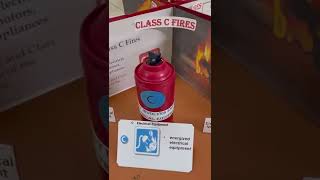 #Classifications of fire & fire extinguisher 🔥🔥#Let's be safe#Fire safety# Students creativity#