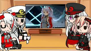 4 IRON BLOOD SHIPGIRLS REACTION TO MMD ANIMATION PT.1