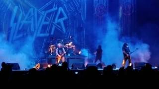 Slayer on stage performance at Rock Fest 2017