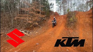 Suzuki Vstrom 650 and KTM 1090 Adventure