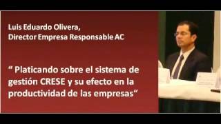 Platicando sobre el sistema de gestión CRESE y su efecto en la productividad de las empresas