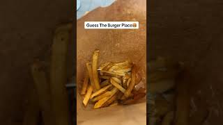 Guess The Burger Place By The Bag