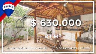 Casa com 3 dormitórios à venda, 83 m² por R$ 630.000,00 - Jardim Shangai - Jundiaí/SP