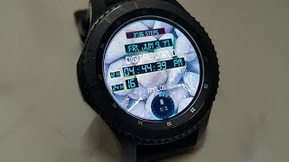 Clear Water Samsung Gear S2 / S3 Watch Face - Trial Version (Nazar-WF23)