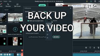 How to back up your video | Filmora Tutorial