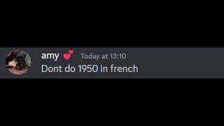 When you translate 50 19 into French...