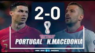 Portugal 2-0 North Macedonia (Portugal qualify World Cup 2022 - Extеndеd Hіghlіghts All Goals)