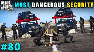 MOST DANGEROUS SECURITY GUARDS FOR MICHAEL | GTA V GAMEPLAY #80