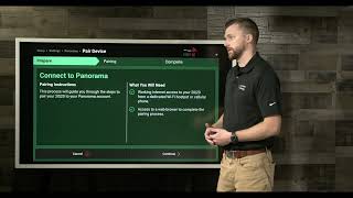 Panorama » Connecting to WiFi and Pairing the 20|20 to Panorama