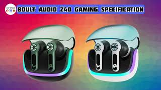 Boult Audio Z40 Gaming TWS | Best TWS Under 1500 In 2024 | Boult Audio Z40 Gaming Review | Hmp Store