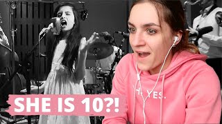 French Girl REACTS to ANGELINA JORDAN "I Put A Spell On You"