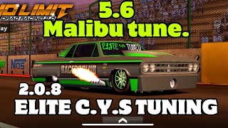 5.6 Malibu Tune! No Limit 2.  Read description. #nolimitdragracing2 #djsaucepark