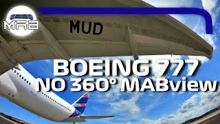 Todo o gigantismo do Boeing 777 no 360º MABview