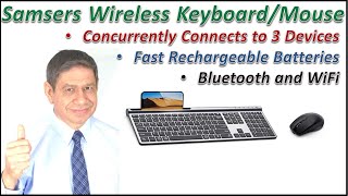 Samsers Wireless Keyboard and Mouse Combo Review