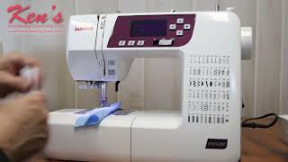 Janome 3160QDC-G Sewing Machine Overview by Ken's Sewing Center in Muscle Shoals, AL