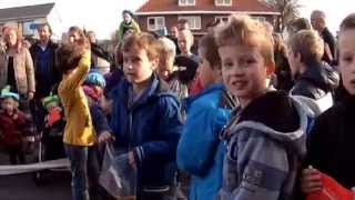 Sinterklaas blust vuur in Rietmolen 2014