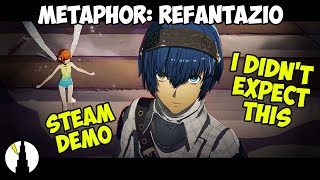 I Was Not Expecting This! | Metaphor: ReFantazio Steam Demo