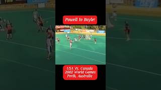 2002 World Lacrosse Games - Powell to Boyle