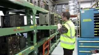 Pull Out shelving - Mould Tool Racking System