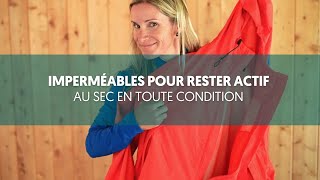 Différents types d'imperméables pour rester actif