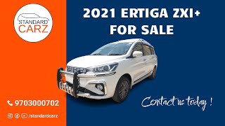 Maruti Ertiga ZXi+ 2021 Model | Low Mileage | Well-Maintained | For Sale at an Affordable Price