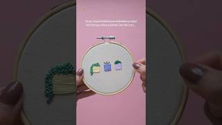 Embroidery hack for pinholes #embroiderydesign #embroidery