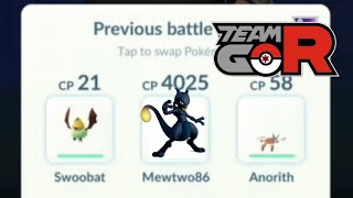 I use my highest CP pokemon || Mewtwo against shadow Pokemons