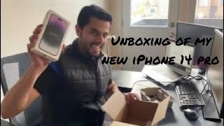 Unboxing of iPhone 14 Pro by an International Student in Canada