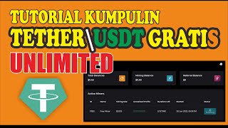 TUTORIAL CARA KUMPULIN USDT GRATIS UNLIMITED TERBARU 2022