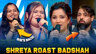 Shreya Ghoshal Roast Badshah In The Name Of Honey Singh • Indian Idol 15 First Episode Reaction