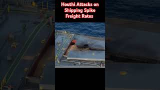 Houthi Actions against Cargo Ships Once Again Spike Ocean Freight Rates #supplychain