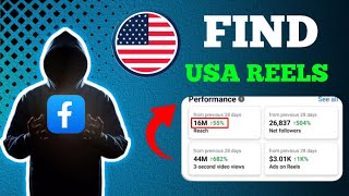 How to find USA reels on Facebook, and Earn $3000 in just 8 days, Only Copy Paste🤑