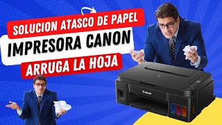 Como Solucionar ATASCO de PAPEL en Impresora Canon 🔴 Solución ATASCO de PAPEL 🔴 NO PASA LAS HOJAS