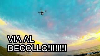 DJI PHANTOM 4 IN VOLO SULLA COSTA SALENTINA