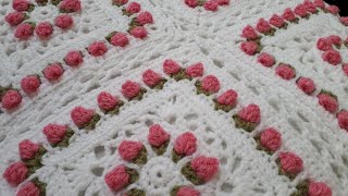 CROCHET CUSHION COVER