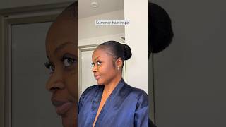 5mins hairstyle for the summer. #hairtutorial #howto #hair #diy #ponytail #beauty #shorts #summer