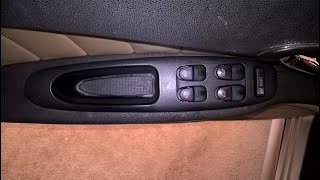 DIY Alfa Romeo / Fiat noisy power window switches repair